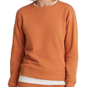 allbirds Women's The R&R Sweatshirt crewneck pullover Terracotta size XL